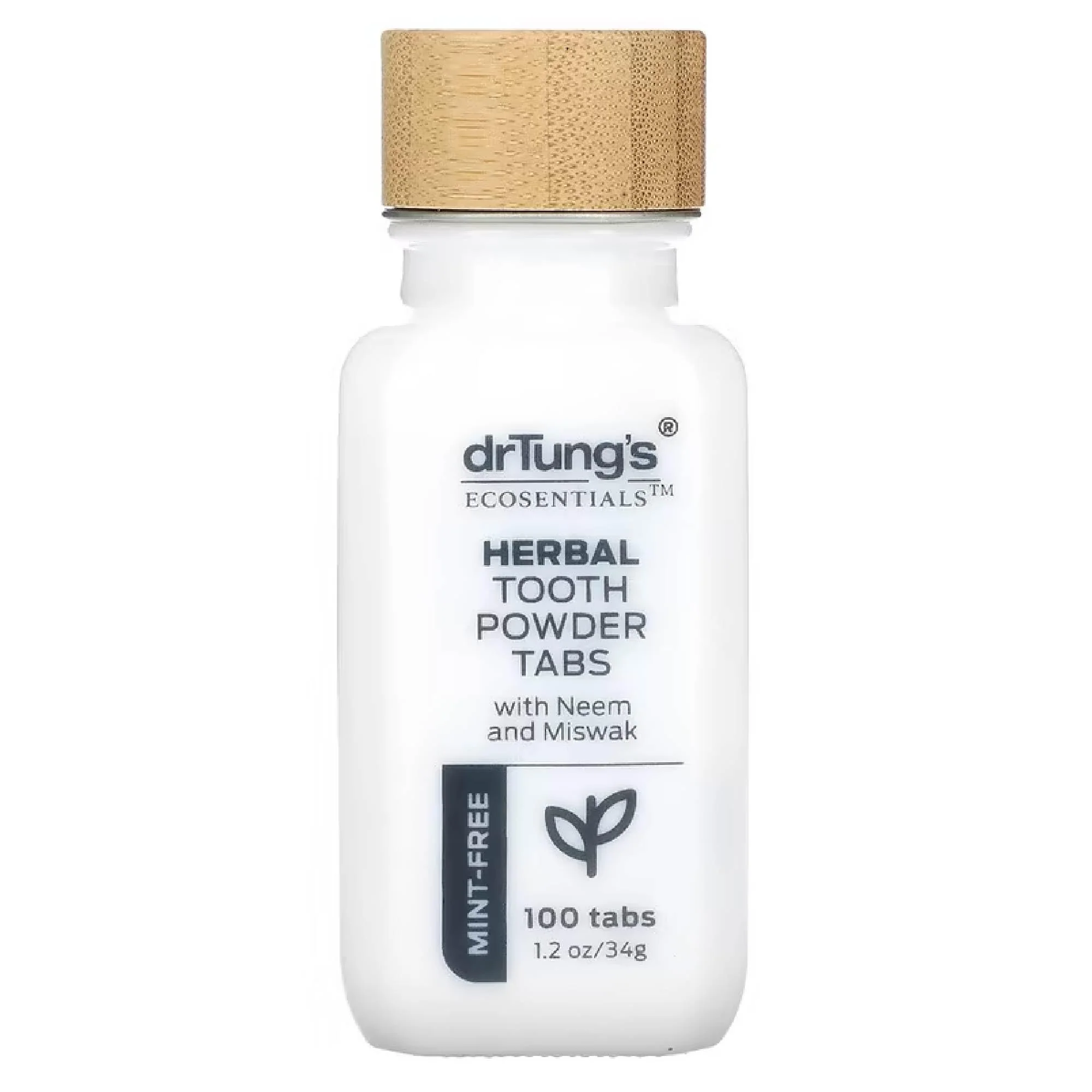 Safe DR.TUNGS HERBAL TOOTHPAST TABLET FLORIDE MINT- Fine