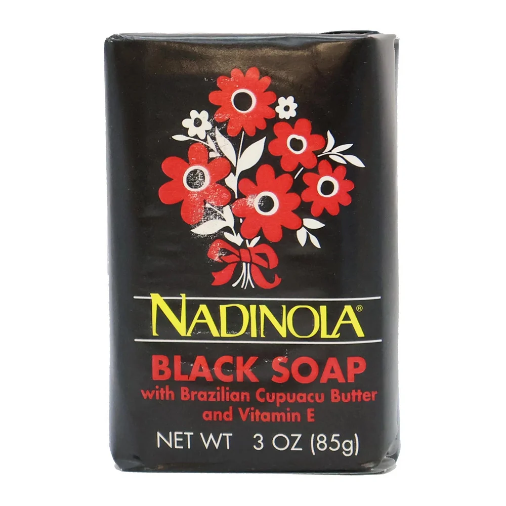 Stylish Nadinola Black Soap Bar With Vitamin E 3 Oz Modern