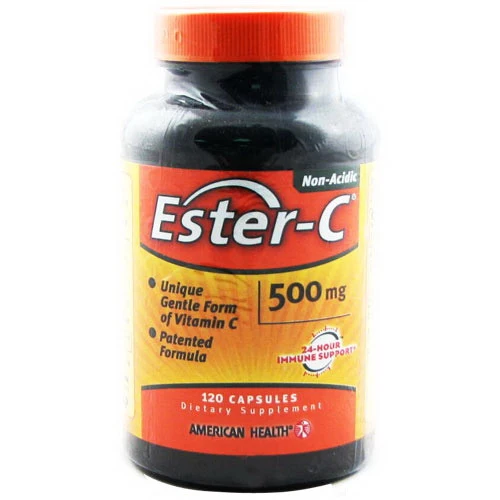 Unique Non-Acidic Ester C 500Mg Capsules For 24 Hours Immune Support By American Health 120 Ea Powerful