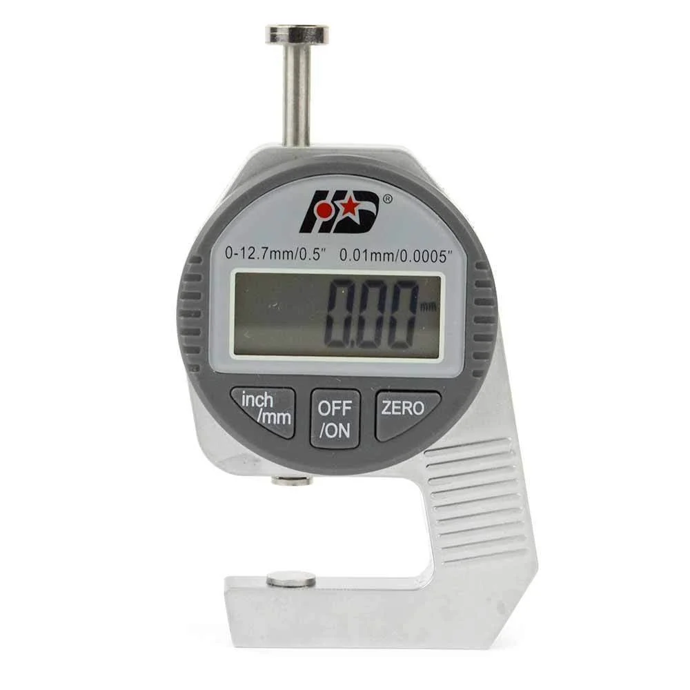 Convenient Electronic LCD Digital Thickness Gauge Gage Professional