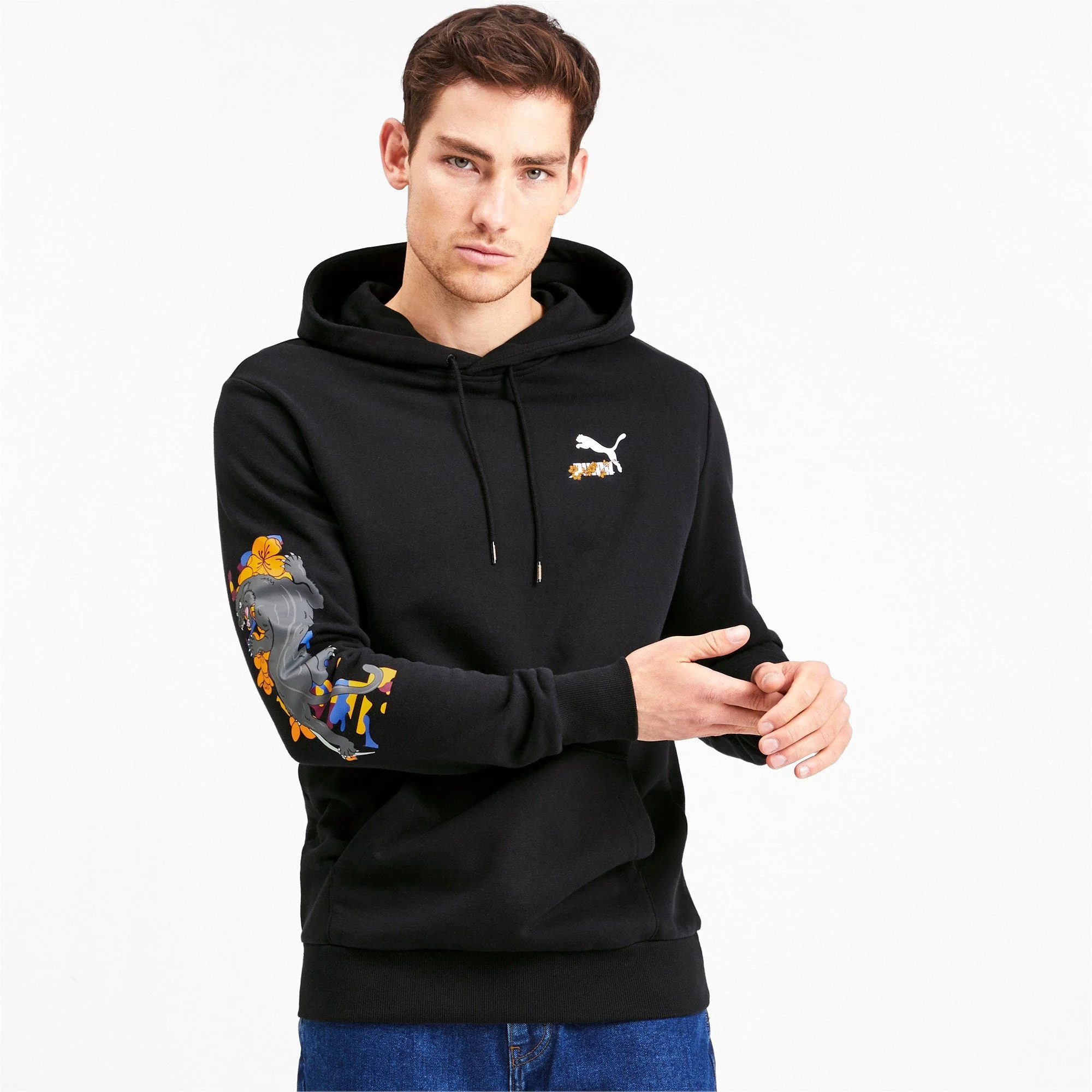 Trendy Puma Men's Sakura Pack Hoody Hoodies Fashionable