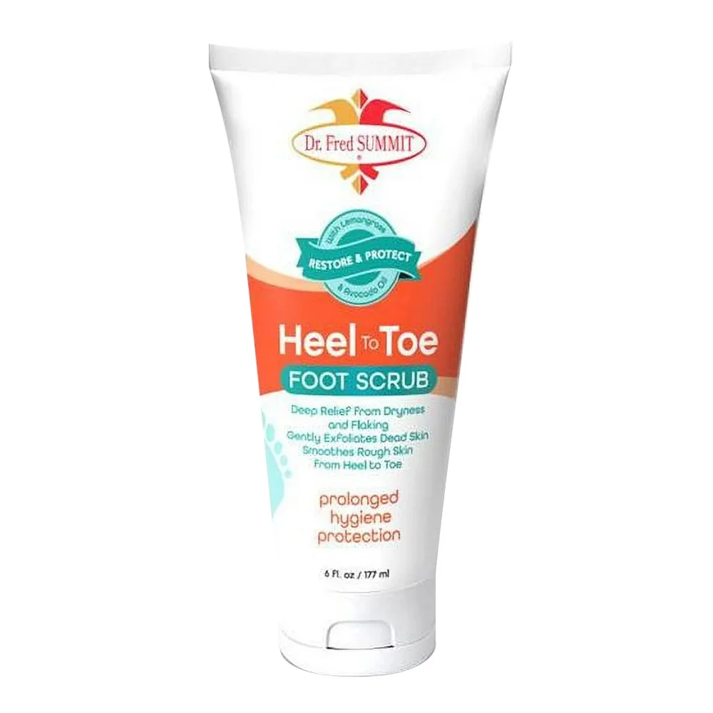 Dependable Dr Fred Summit Restore and Protect Heel to Toe Foot Scrub 6 Oz Specialty