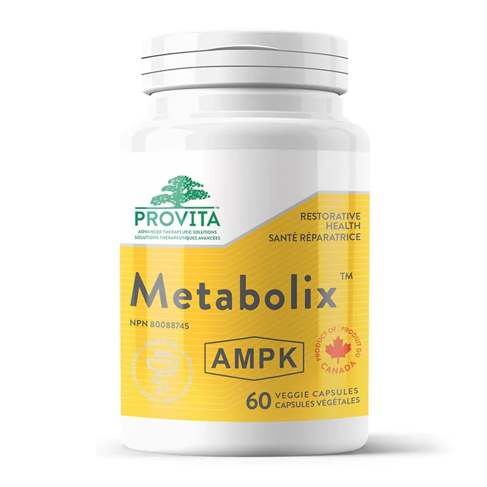 Relaxed Provita Metabolix AMPK Restorative Health Capsules 60 Ea Certified
