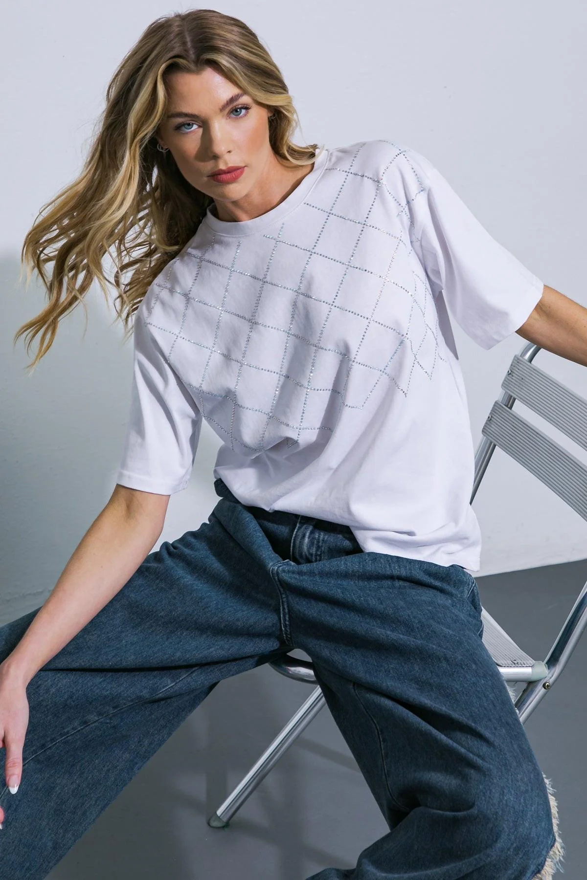 Dependable Pretty Perception Knit Top Premium Material