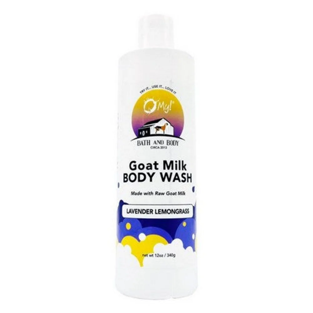 User-Friendly O My Goat Milk Body Wash Lavender Lemongrass 12Oz 340g Premium