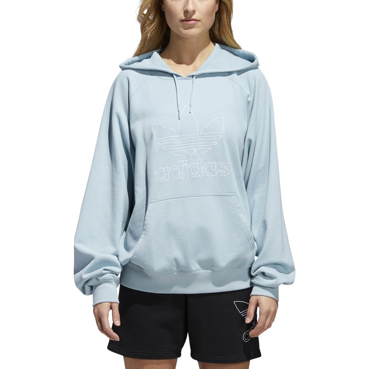 Clean adidas Women's Signature Hoodie Environmentally Friendly
