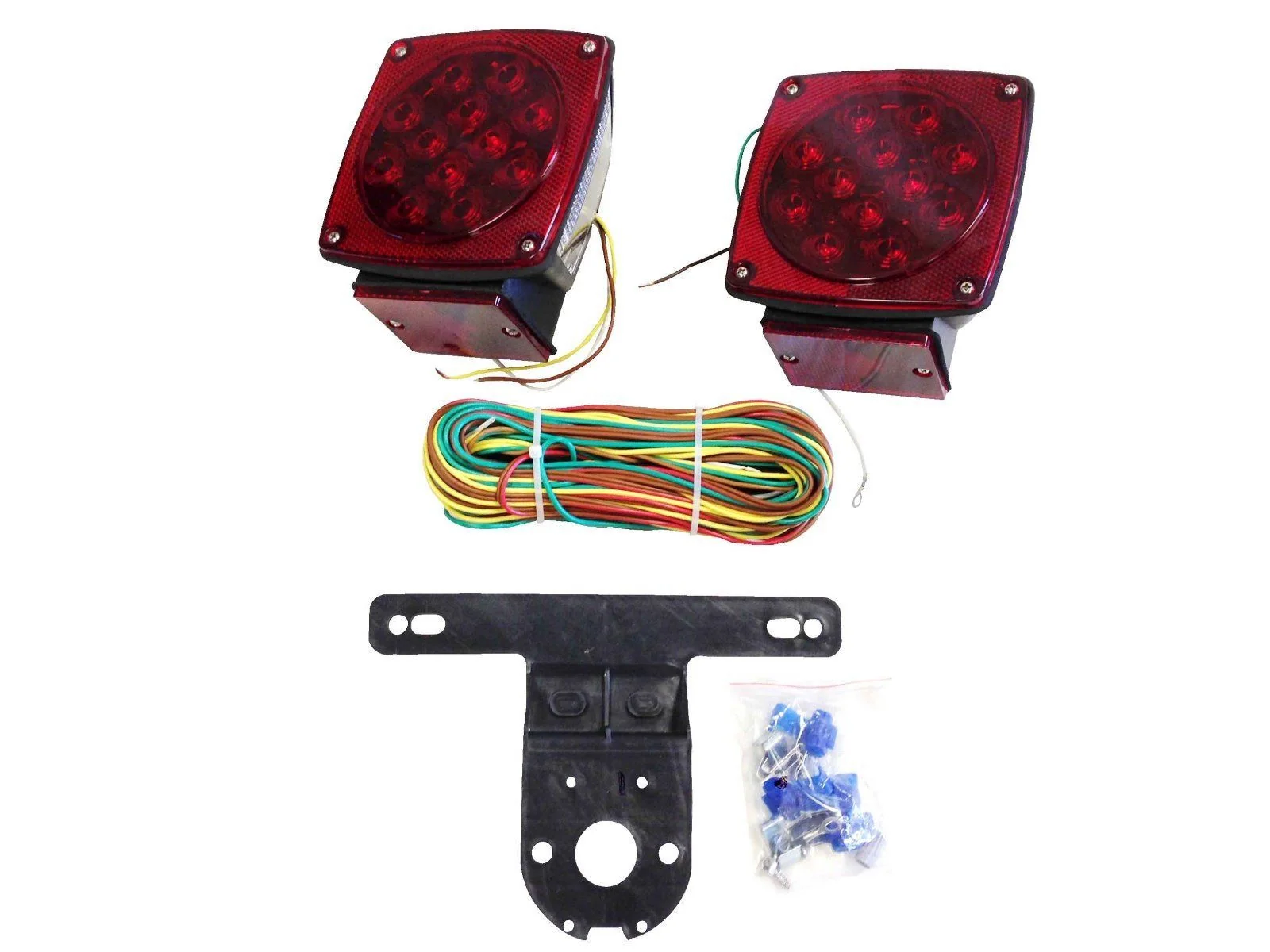 Unique Submersible Underwater Led Tail Rear Waterproof Lights Kit for Car Trailer Boat Fast