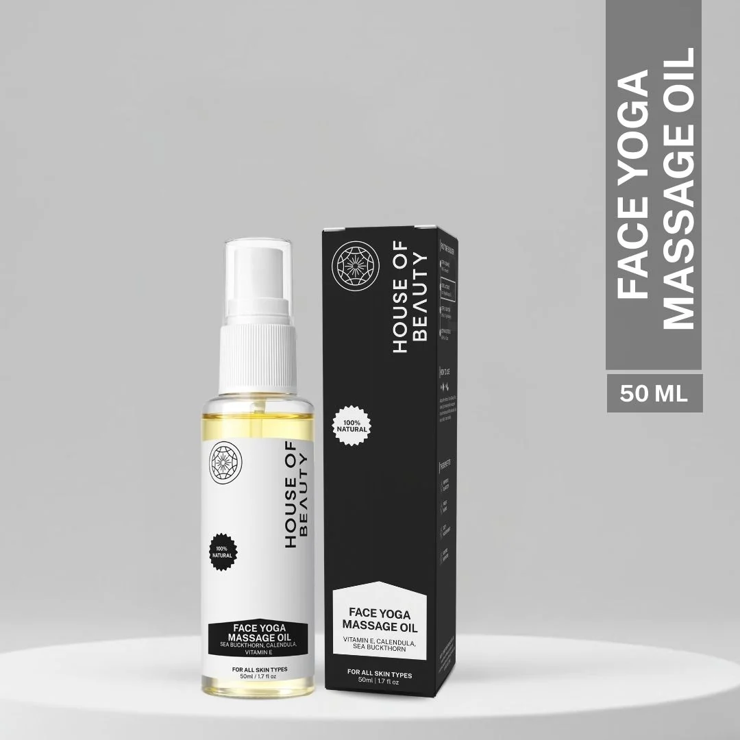 Trendy House of Beauty Face Yoga Massage Oil 50ml Soft