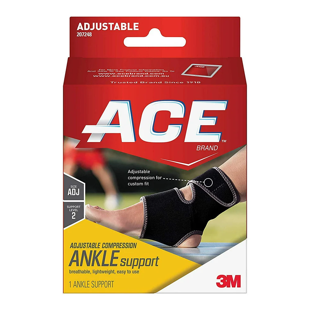 Durable Ace Ankle Neoprene Brace Universal 7248 1 Ea Versatile