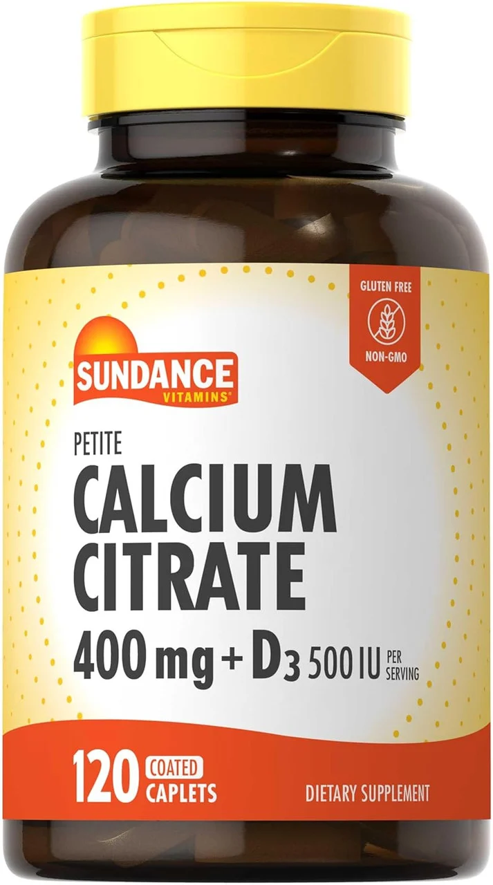 Pure Sundance Vitamins Petite Calcium Citrate 400 Mg Coated Caplets 120 Ea Elegant