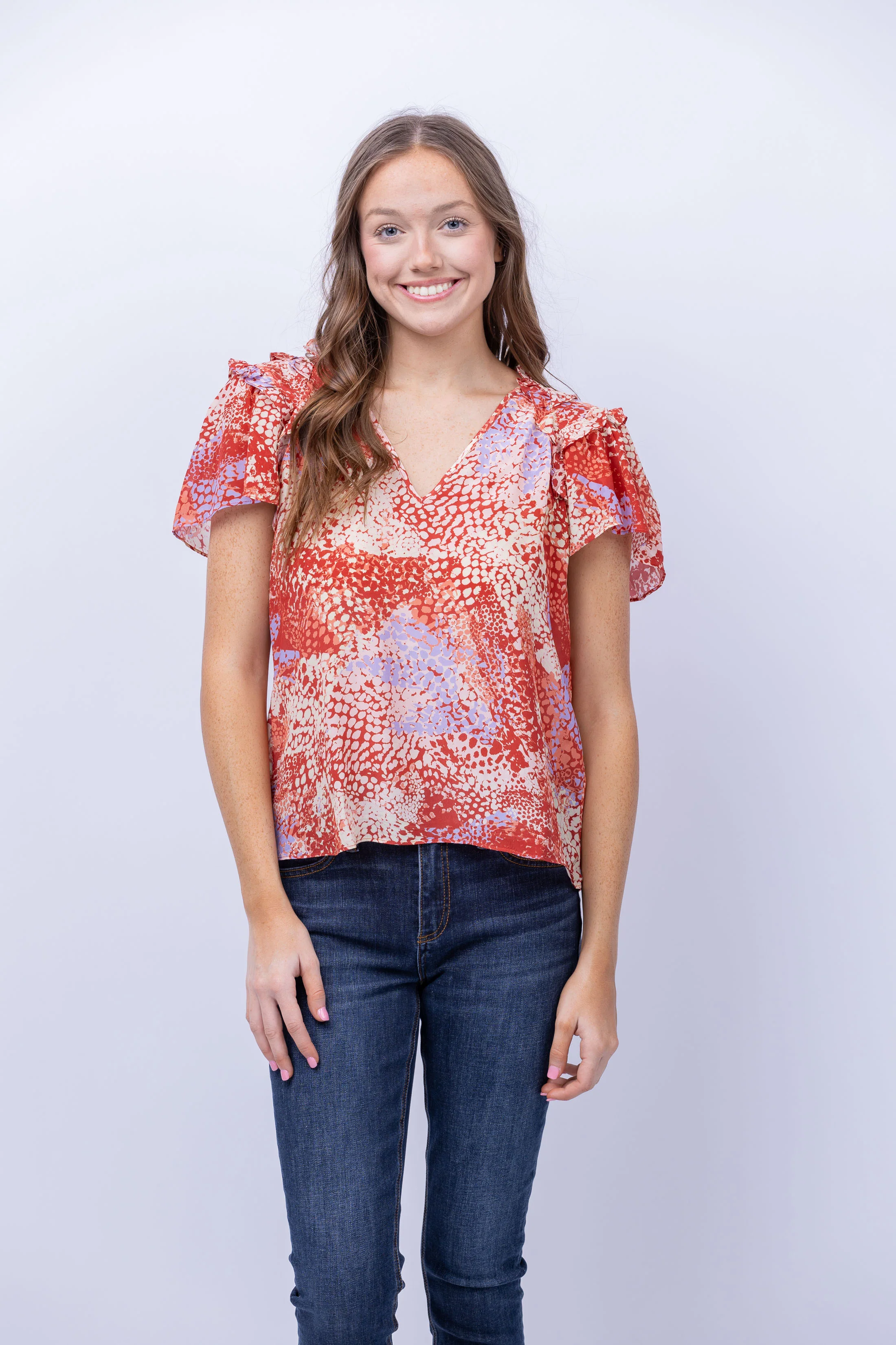Crafted Gilner Farrar Dana Blouse in Corn Snake Innovative