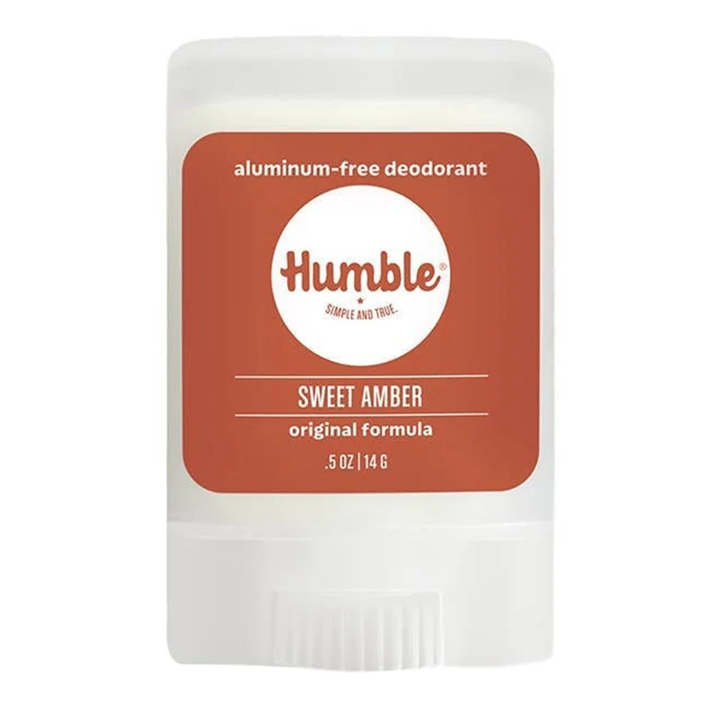 Excellent Humble Brands Formula Sweet Amber Formulated to Absorb and Neutralize Body Odor Aluminum 0.5Oz 14g Authentic