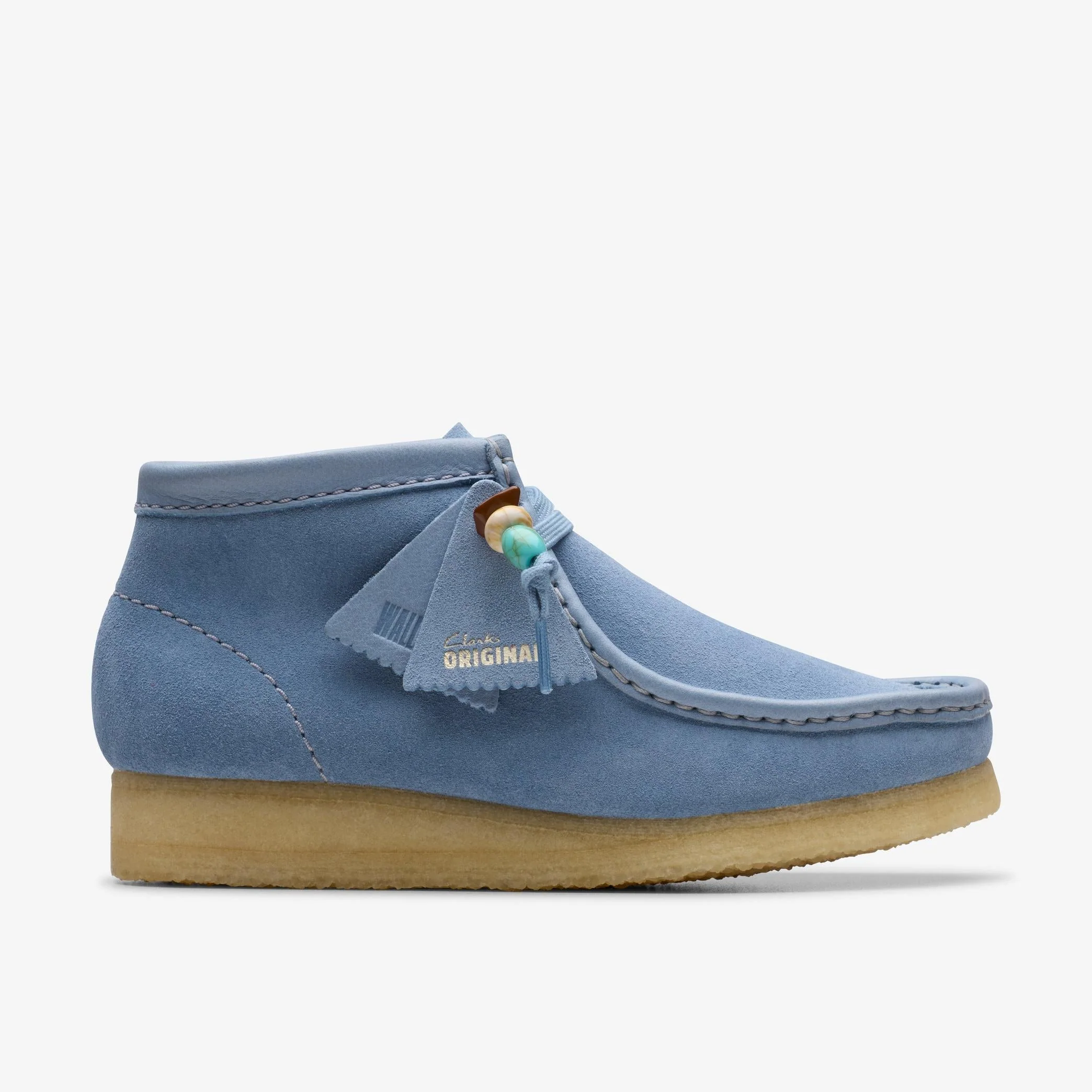 Top-Quality Clarks Women's Wallabee Boot. Slip On Shoes Clean