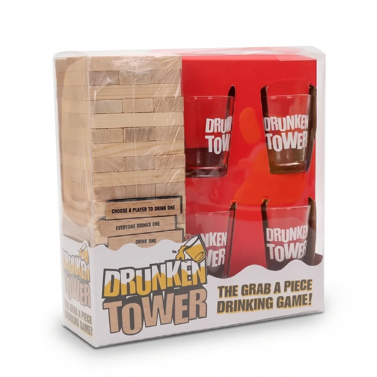 Authentic Drunken Tower Drinking Game Set Reliable