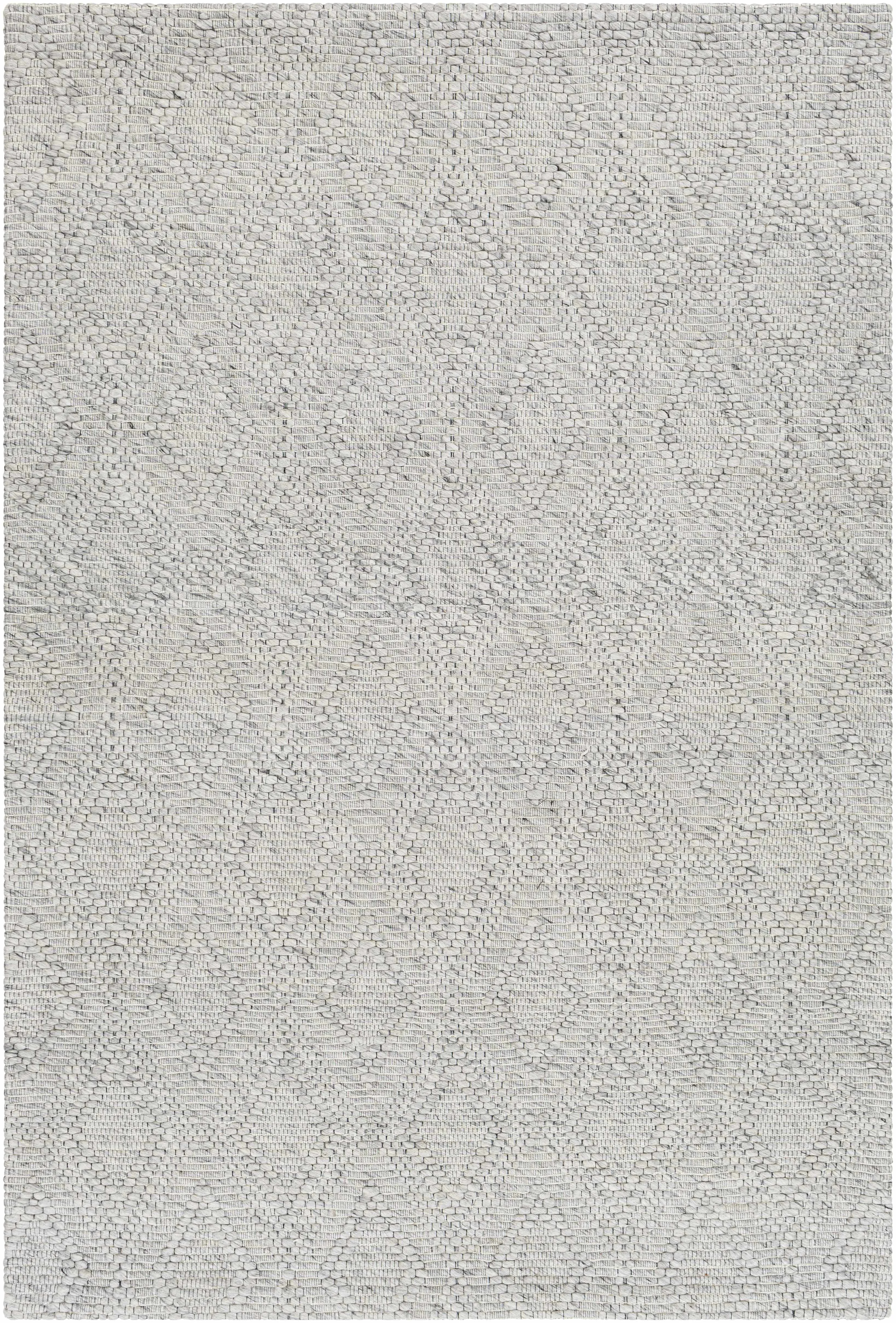 Next-Generation Kasib Gray Hand Woven Area Rug - Genuine