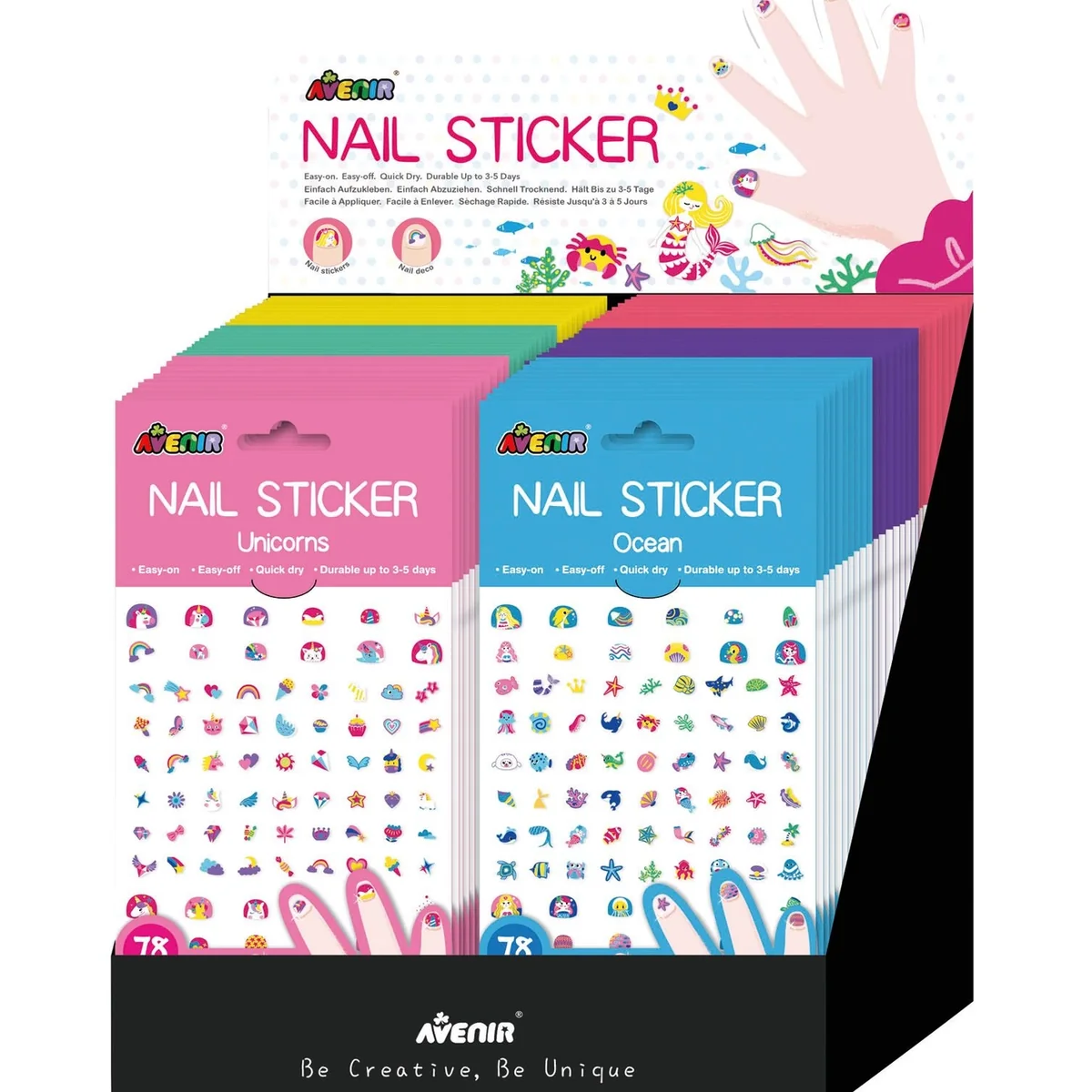 Specialty Nail Stickers Elegant