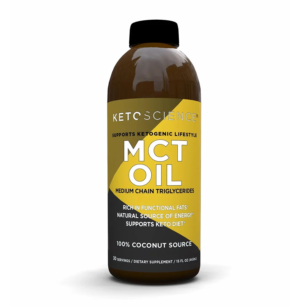 Superior Keto Science Ketogenic Mct Oil Dietary Supplement 30 Servings 15 Oz Pure