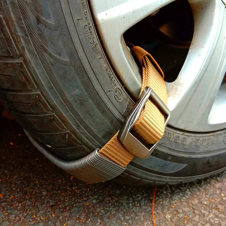 Luxury Heavy Duty Universal Car Snow Tire Chain 6pcs Relaxed
