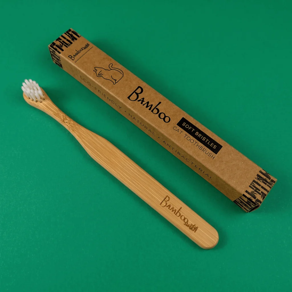 Breathable Bamboo Cat Toothbrush Soft