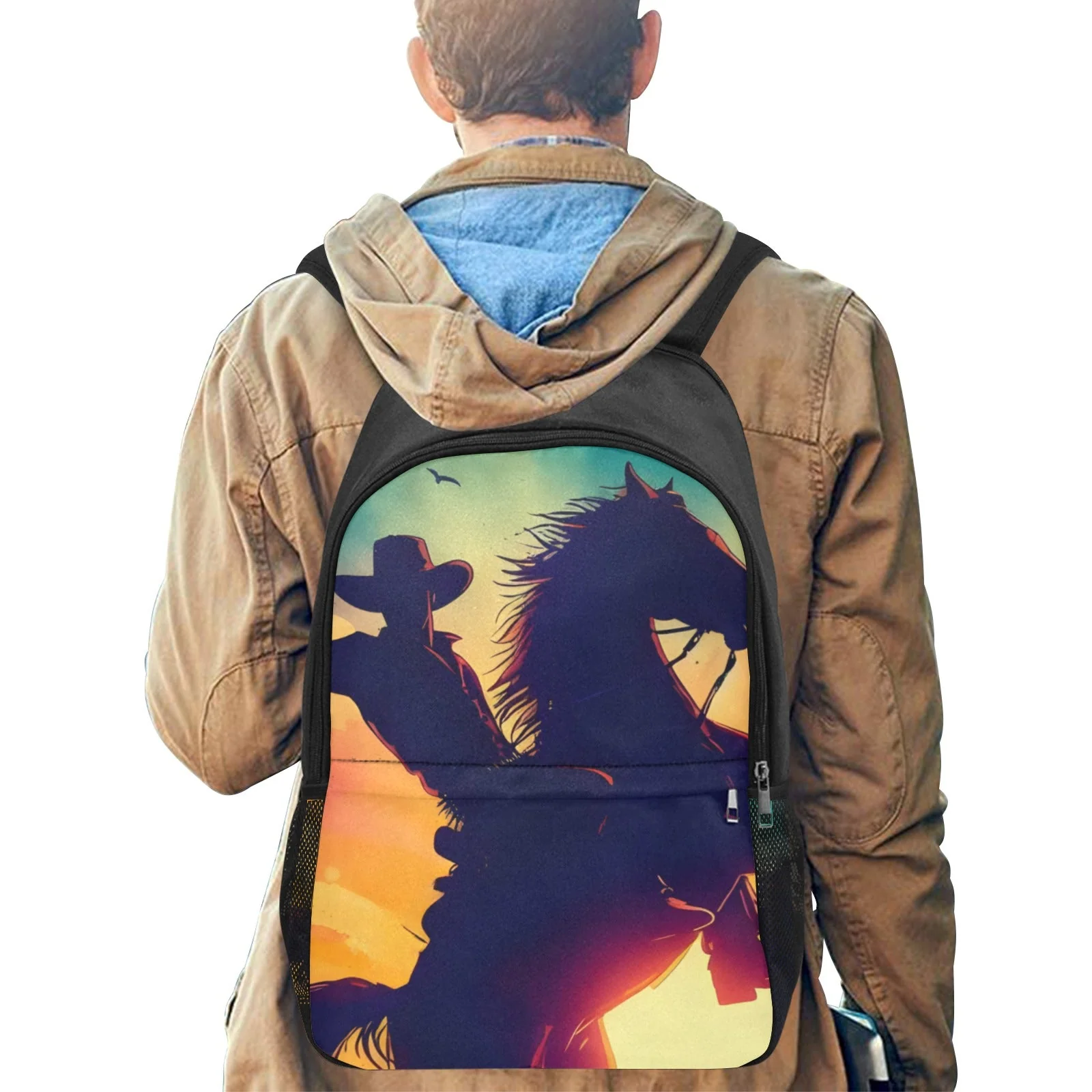 Natural Gunslinger Sunset Rider Backpack Classic