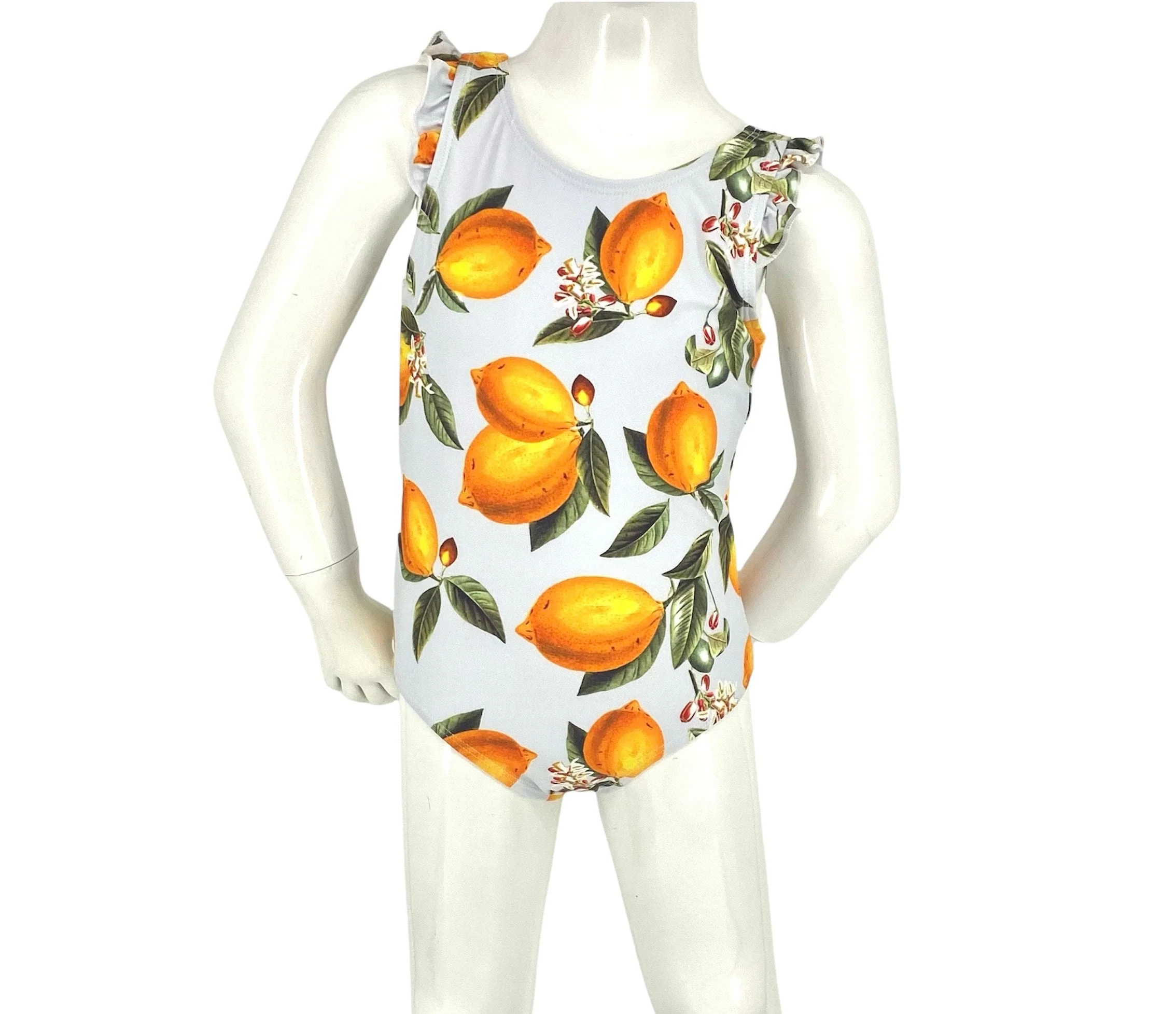Authentic Marina West K4708 One Piece Swimsuit Citrus Org Safe