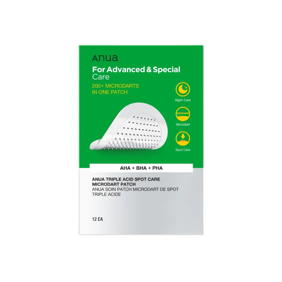 Proven Anua Triple Acid Spot Care Microdart Patch Green
