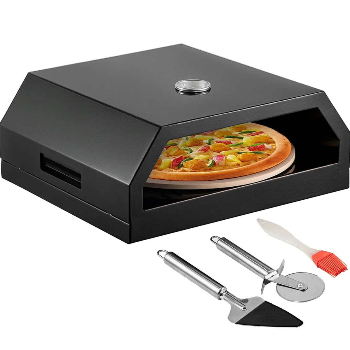 Artisan Portable Compact Indoor Outdoor Mobile Countertop Pizza Baking Oven Reusable