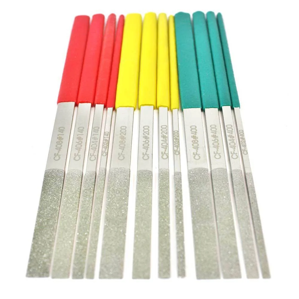 Advanced 12 PC Mini Diamond Hand Files Carefully Designed