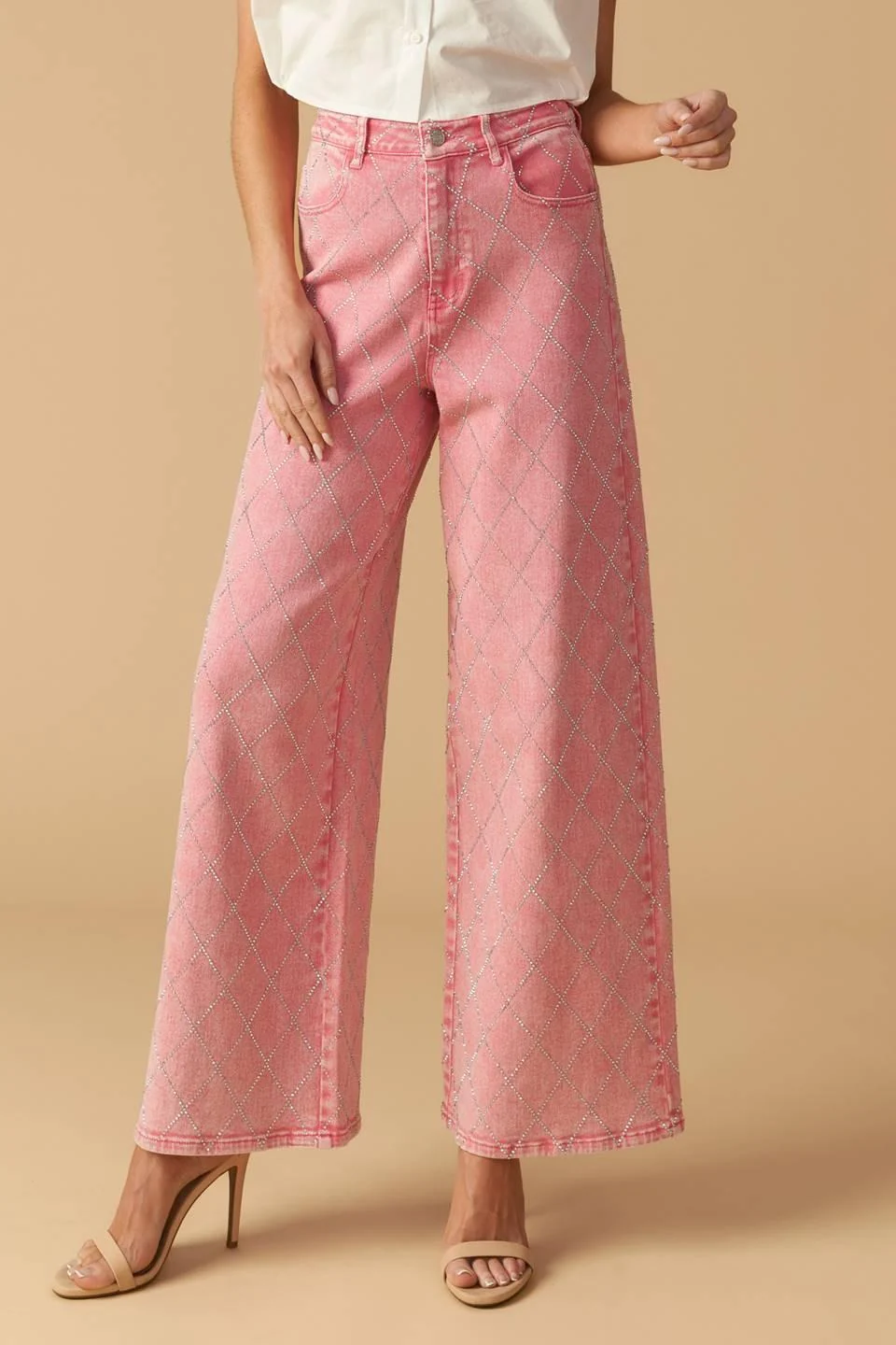 Superior You Are Enough Twill Pants Smooth
