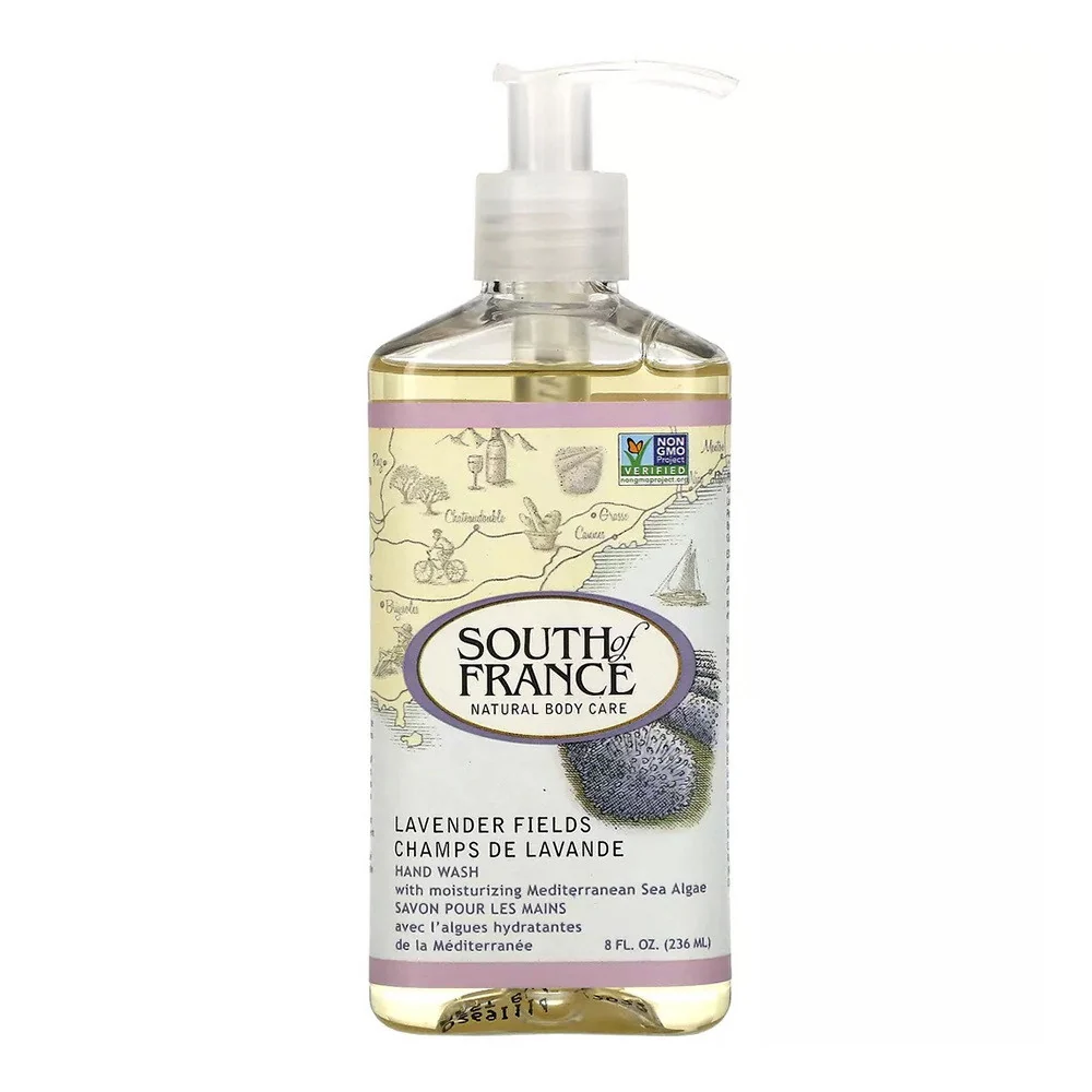 Verified South of France Liquid Soap Hand Wash Lavender Fields 8 Oz Artisan