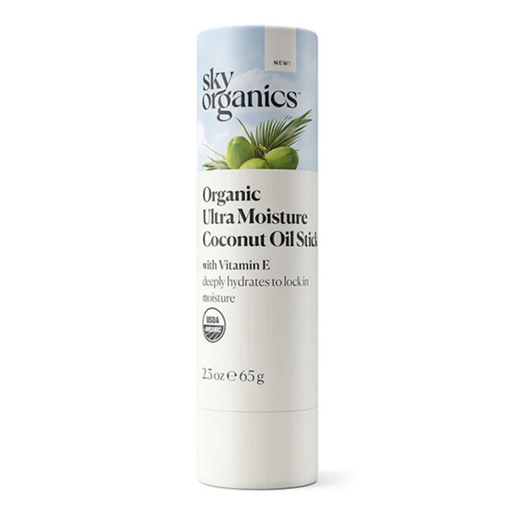Easy-to-Use Sky Organics Ultra Moisture Coconut Oil Stick for Hydration and Skin Nourishment 2.3Oz 65g Outstanding