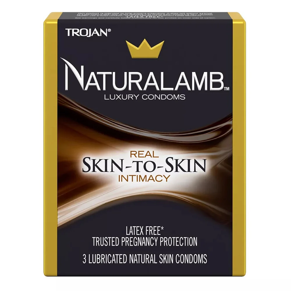 Quality Trojan Naturalamb Latex Lubricated Condoms 3 Ea First-Class