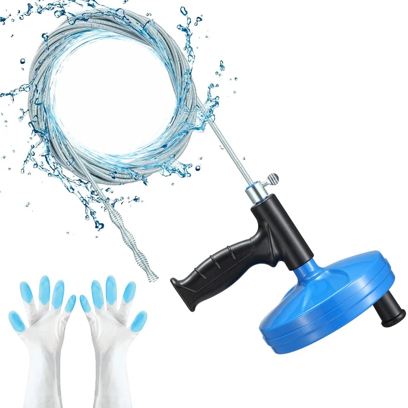 Genuine Long Plumbing Drain Cleaner Toilet Auger Snake 25FT Environmentally Friendly