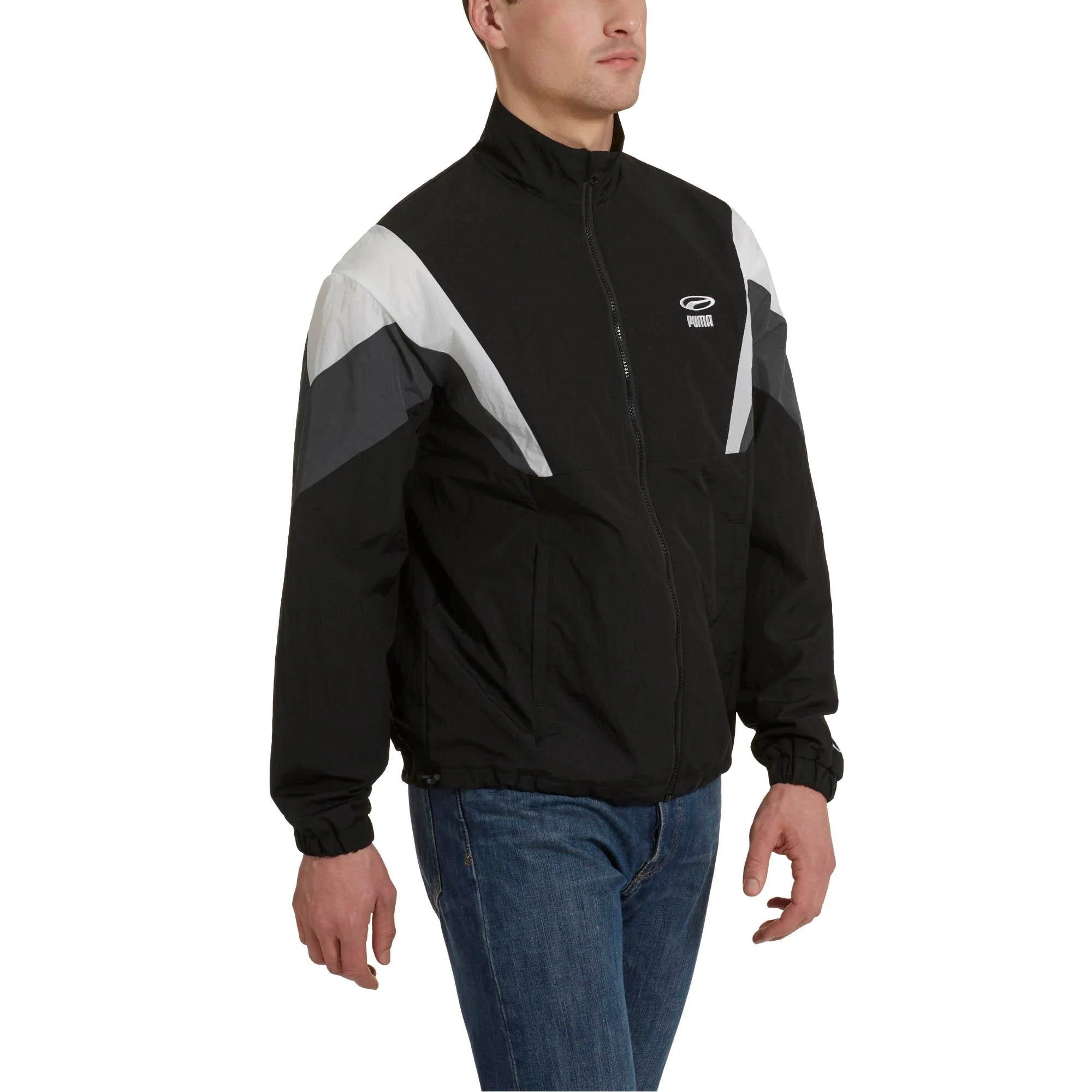 Efficient Puma Men's 90S Retro Woven Jacket Jackets Proven