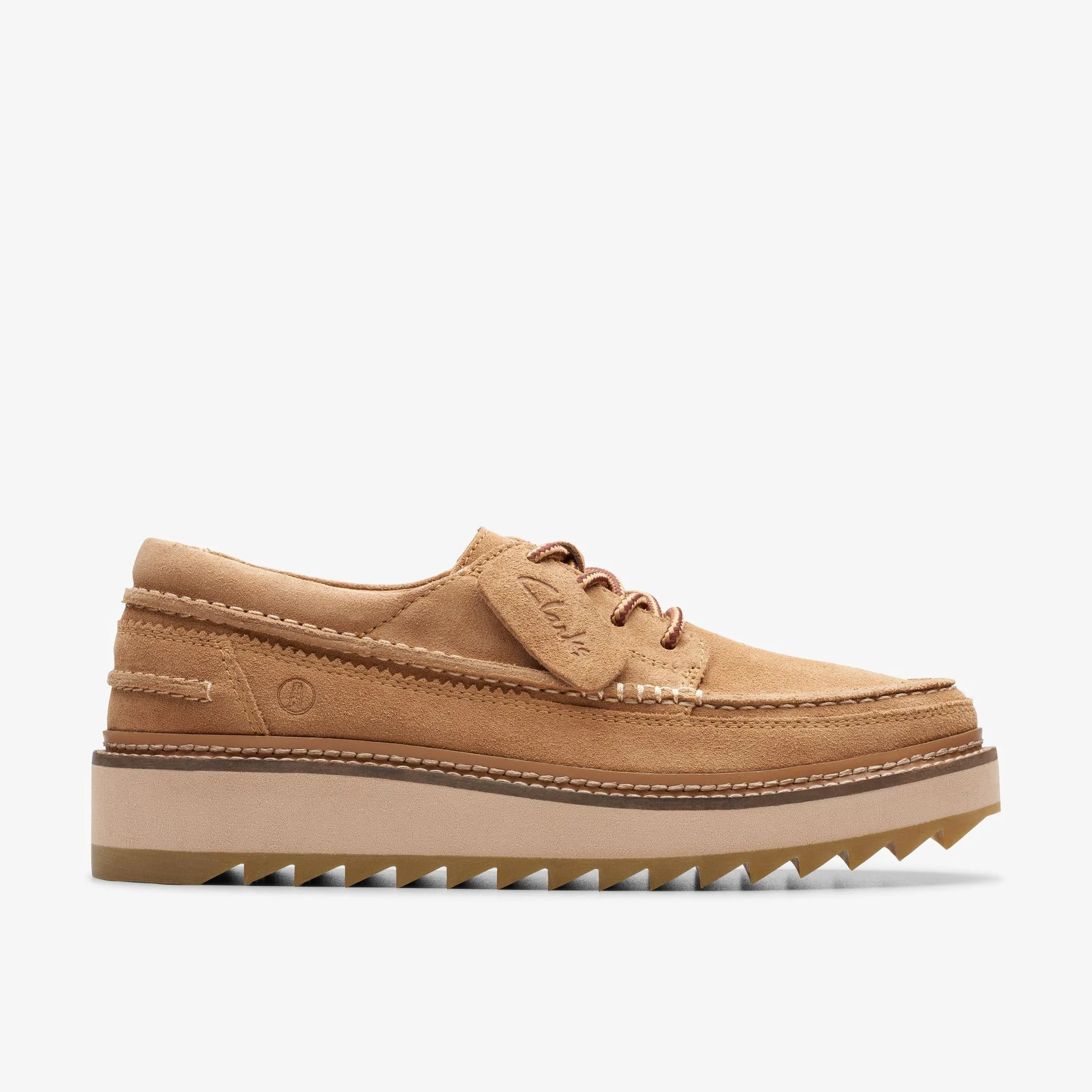 Advanced Mens Clarks Clarkhill Lace - Light Tan Suede Trendy
