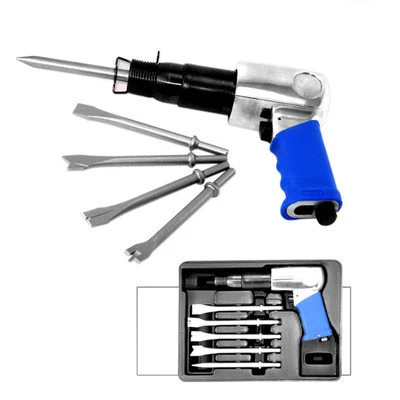 Consistent Heavy Duty Air Powered Power Impact Chisel Hammer Bit Chiseling Hammering Tool Professional