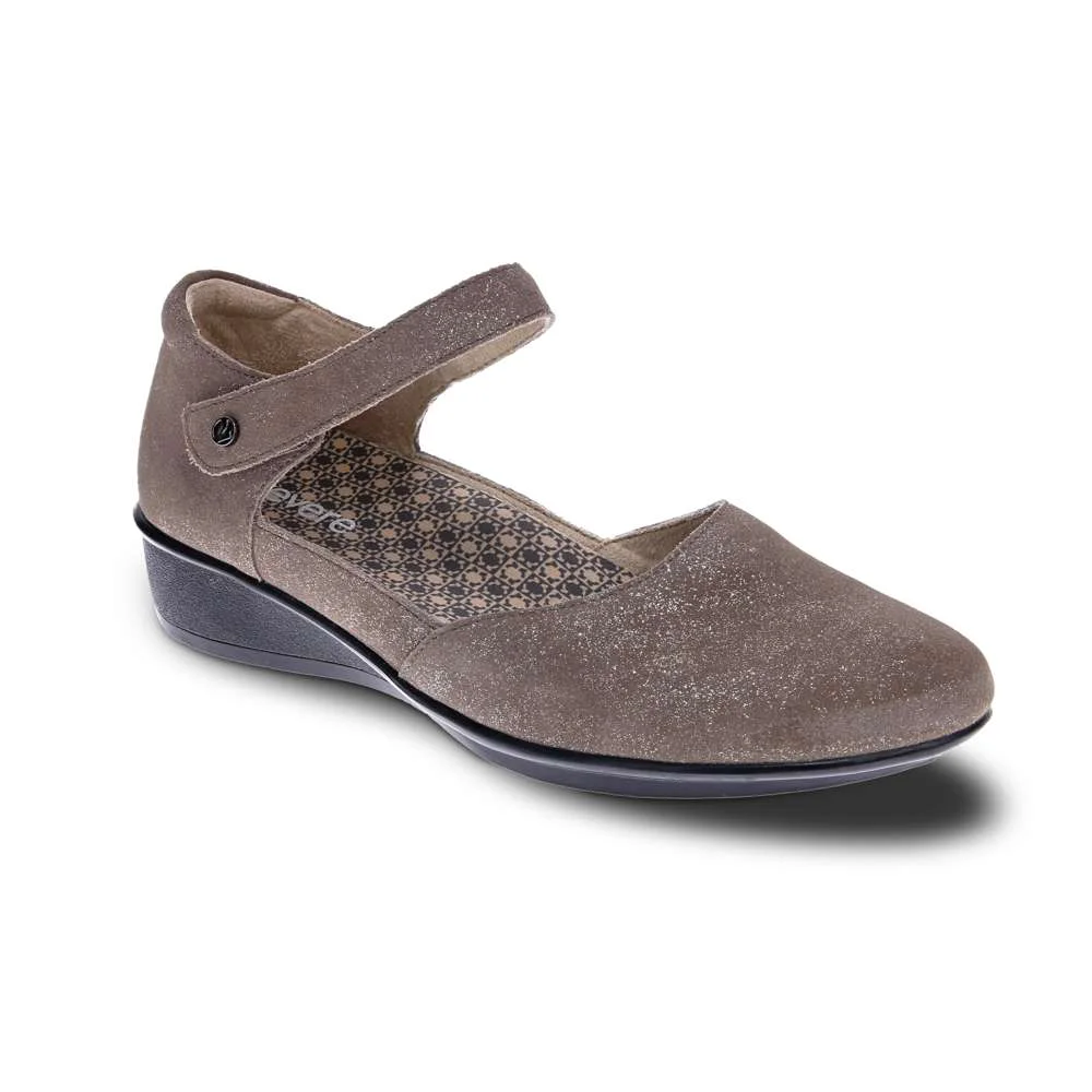 Top-Quality Osaka Mary-Jane - Rusty Metallic Minimalist