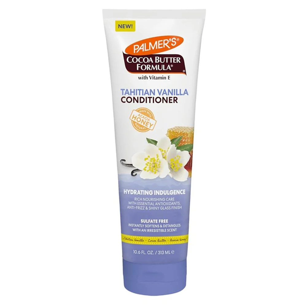 Selected Palmers Cocoa Butter Formula Tahitian Vanilla Hair Conditioner Hydrating and Moisturizing Detangler 10.6Oz 313ml Proven