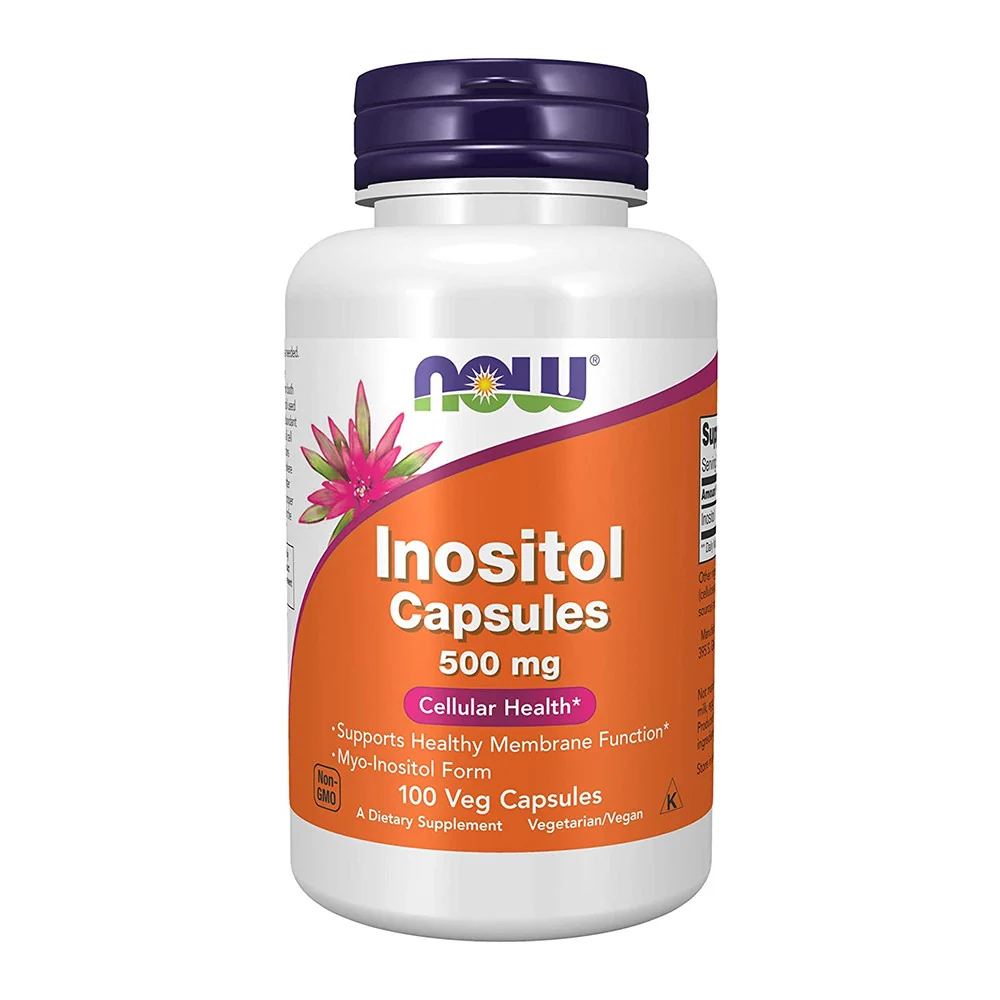 Responsible Now Foods Inositol 500 mg Cellular Health Veg Capsules 100 Ea Minimalist