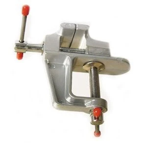 Sophisticated Mini Aluminum Miniature Small Jewelers Hobby Clamp On Table Bench Vise Tool Vice Prestigious