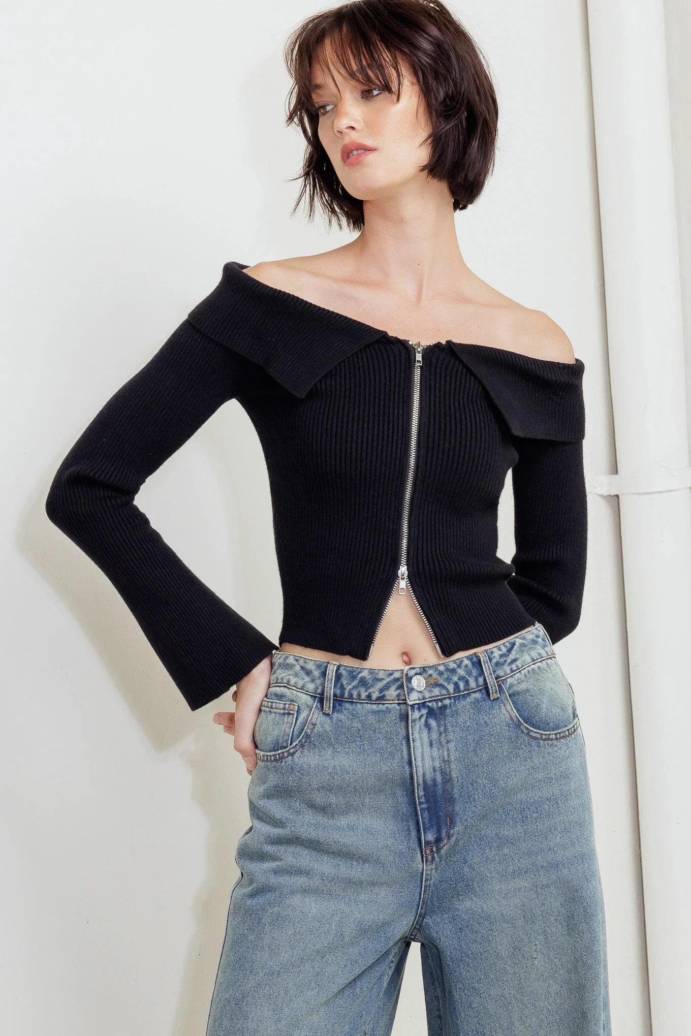 Versatile Change of Pace Sweater Top Exceptional