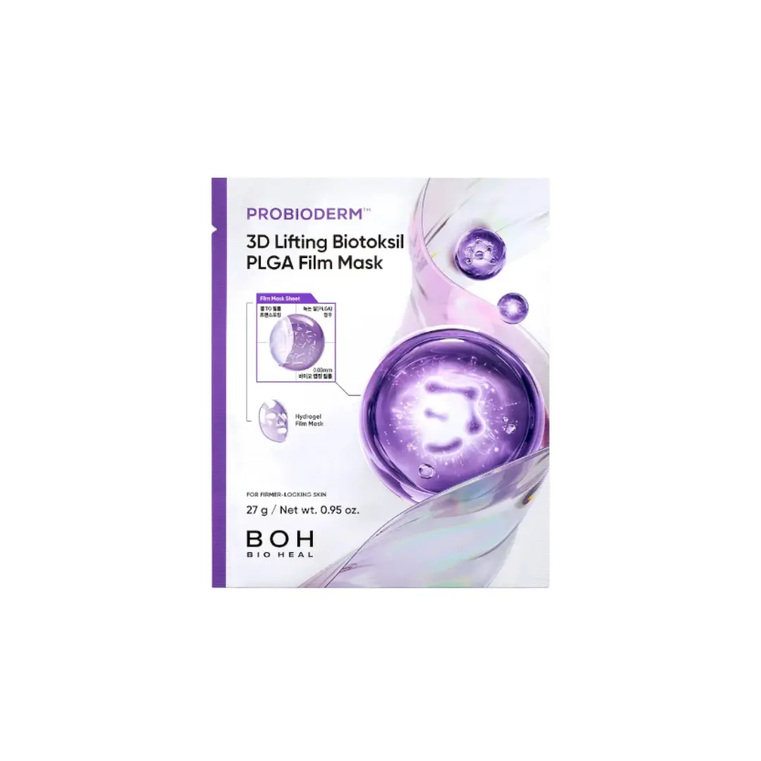 Consistent BIOHEAL BOH Probioderm 3D Lifting Biotoksil PLGA Film Mask Effective