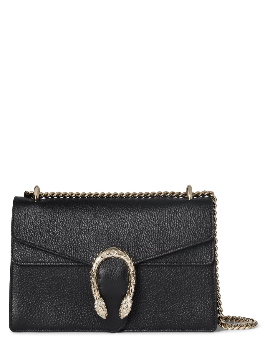 Elegant Shoulder Bag Dionysus Black Sustainable