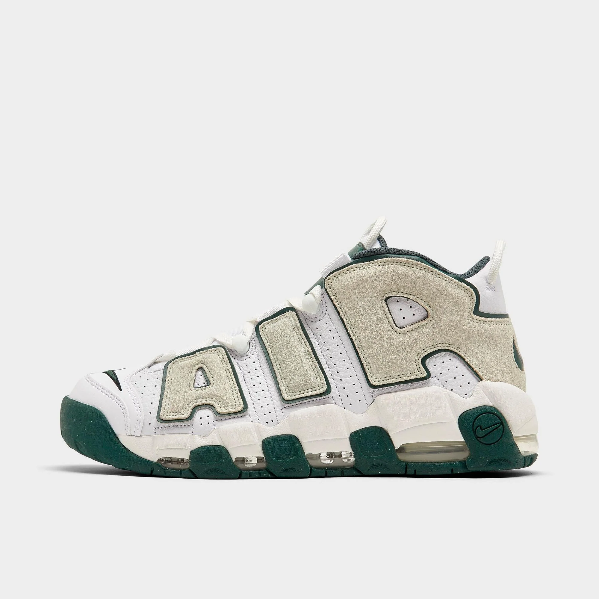 Convenient Nike Men's Air More Uptempo 96 'Vintage Green' Sneakers High-Grade