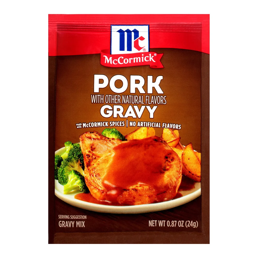 Organic McCormick Pork Gravy Mix 0.87 Oz Comfortable