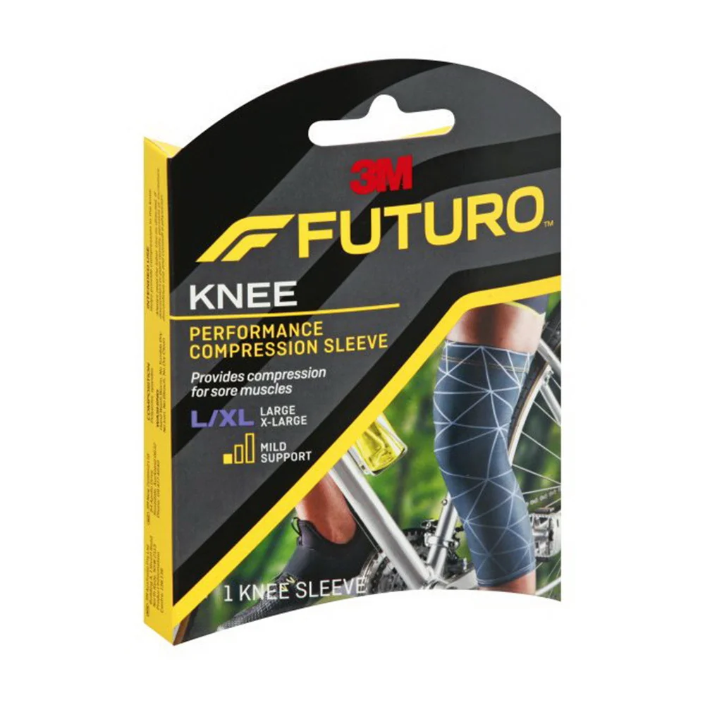 Stylish Futuro Sport Performance Compression Knee Sleeve LG XLG 1 Ea Consistent