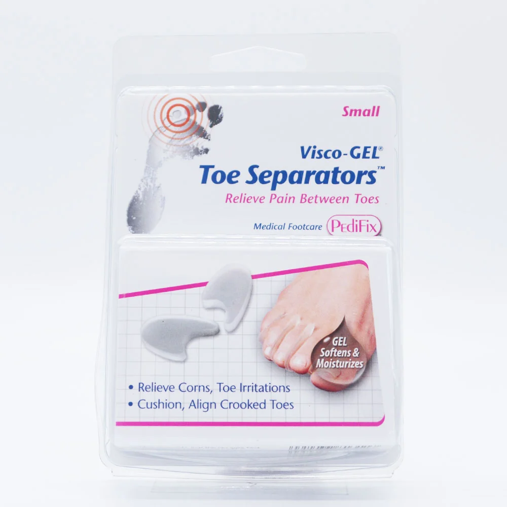 Dependable Pedifix Visco Gel Toe Separators Samll 2Ea Innovative