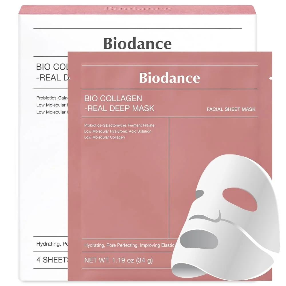Long-Lasting BIODANCE BIO-COLLAGEN DEEP MASK 4SHEETS Responsible