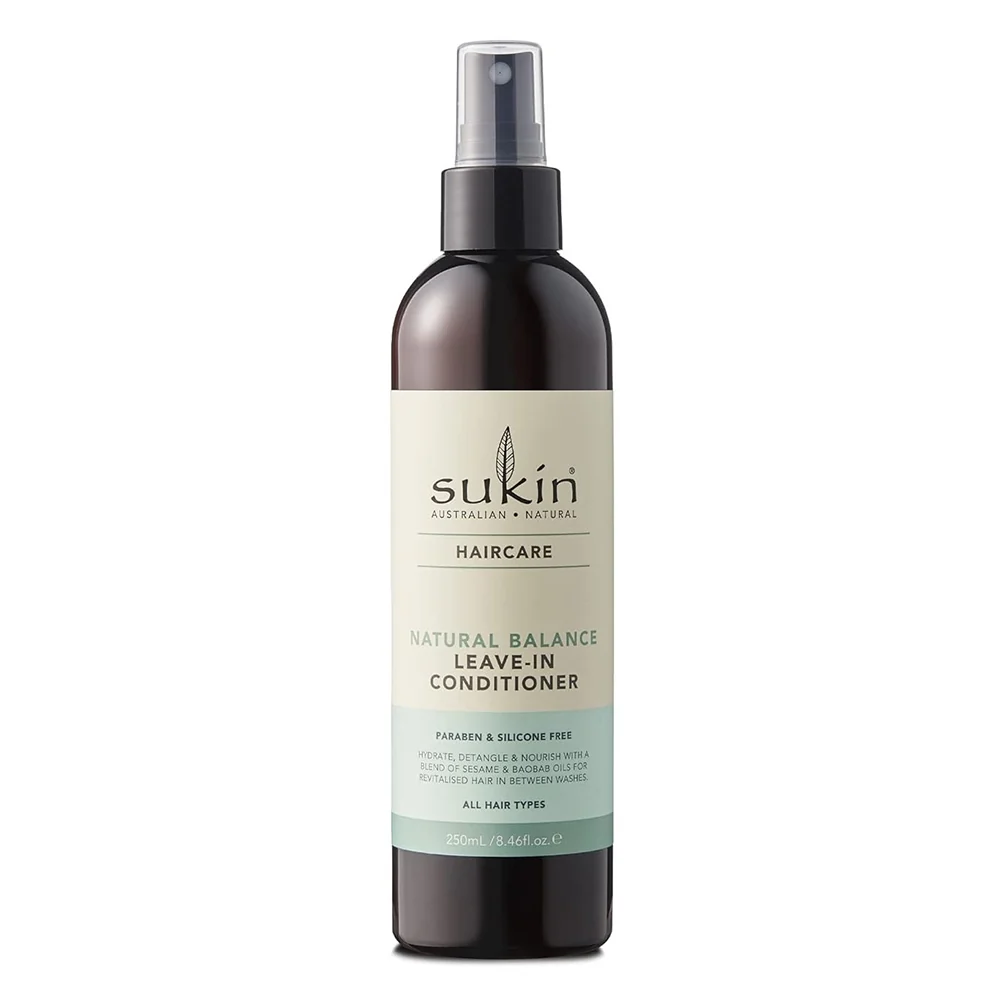 Specialty Sukin Natural Hair Care Balance Leave-in Conditioner Paraben and Silicon with Natural Ingredients 8.46Oz 250ml Smart