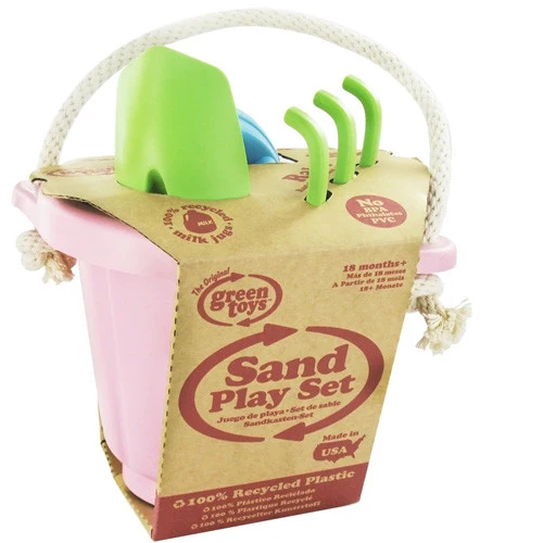 Reusable The Green Toys Sand Play Set Pink - 1 Ea Environmentally Friendly